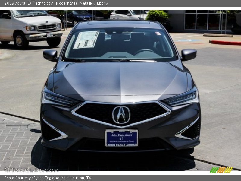 Modern Steel Metallic / Ebony 2019 Acura ILX Technology