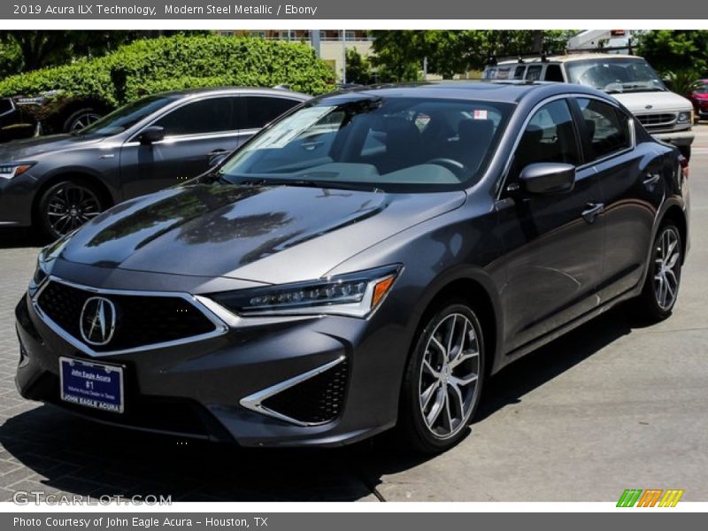 Modern Steel Metallic / Ebony 2019 Acura ILX Technology
