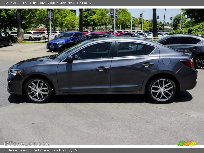 Modern Steel Metallic / Ebony 2019 Acura ILX Technology