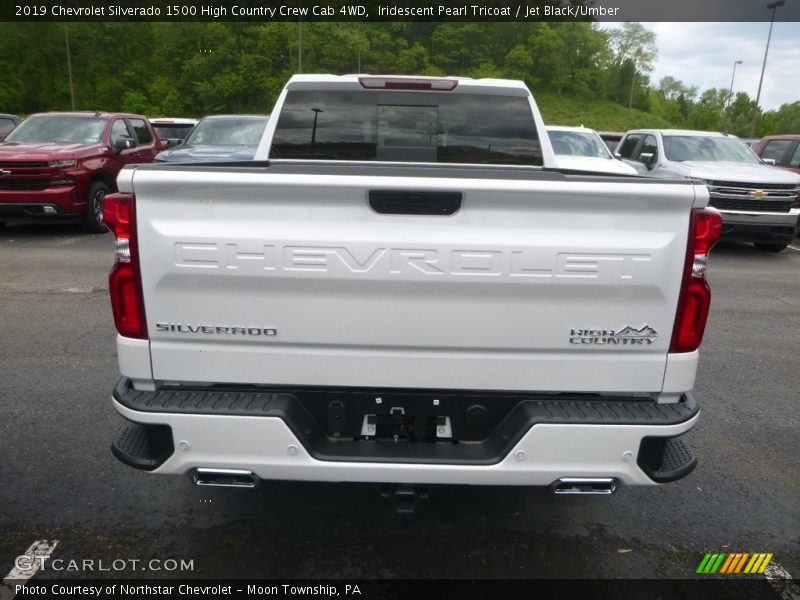 Iridescent Pearl Tricoat / Jet Black/Umber 2019 Chevrolet Silverado 1500 High Country Crew Cab 4WD