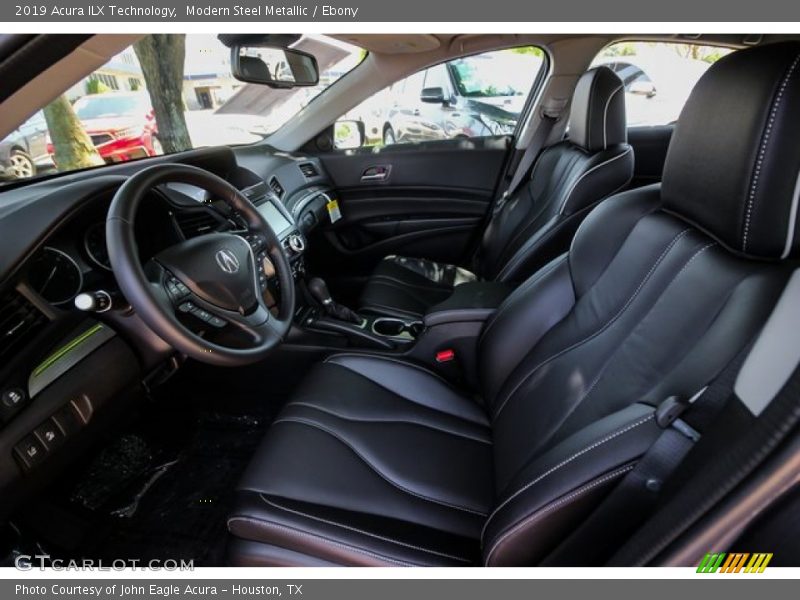 Modern Steel Metallic / Ebony 2019 Acura ILX Technology