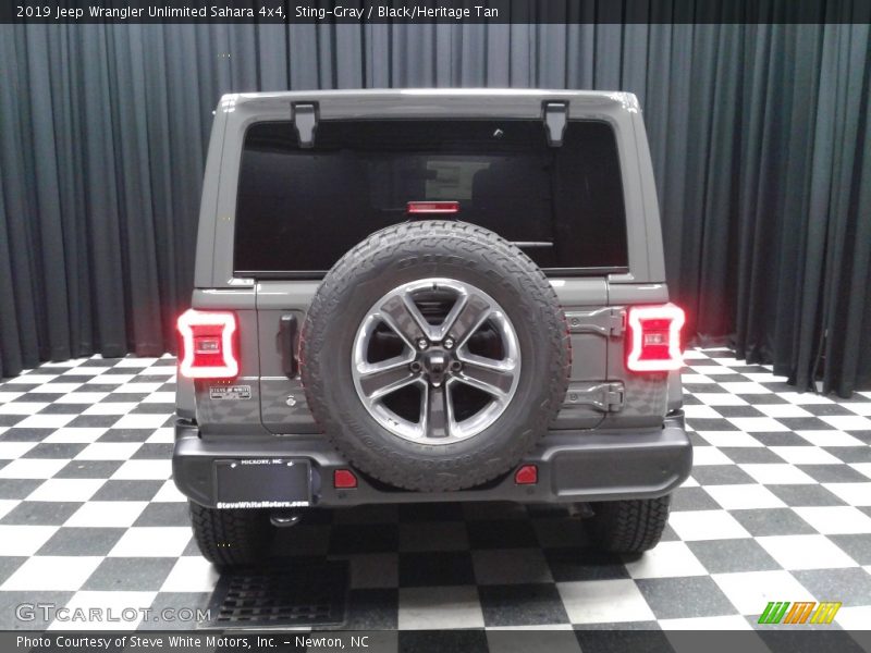 Sting-Gray / Black/Heritage Tan 2019 Jeep Wrangler Unlimited Sahara 4x4