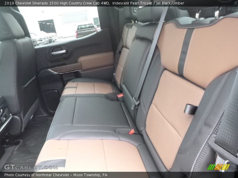 Iridescent Pearl Tricoat / Jet Black/Umber 2019 Chevrolet Silverado 1500 High Country Crew Cab 4WD