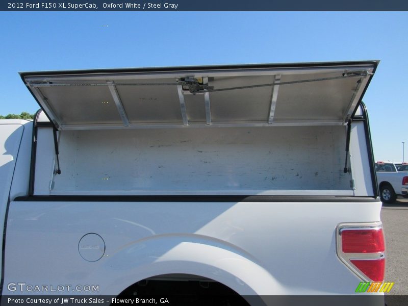 Oxford White / Steel Gray 2012 Ford F150 XL SuperCab
