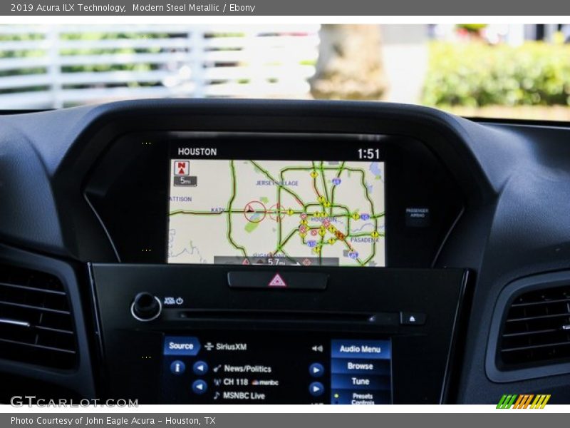 Modern Steel Metallic / Ebony 2019 Acura ILX Technology