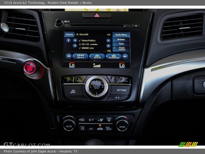 Modern Steel Metallic / Ebony 2019 Acura ILX Technology