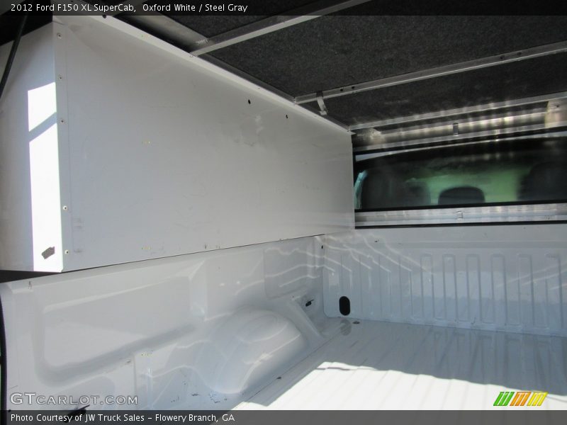 Oxford White / Steel Gray 2012 Ford F150 XL SuperCab