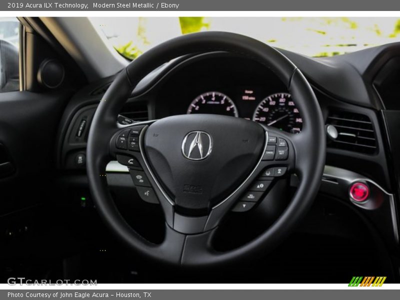 Modern Steel Metallic / Ebony 2019 Acura ILX Technology