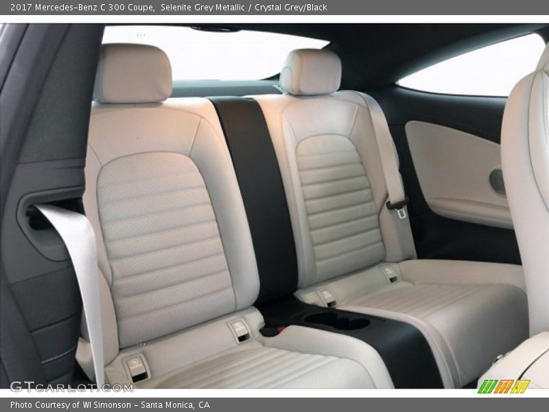 Selenite Grey Metallic / Crystal Grey/Black 2017 Mercedes-Benz C 300 Coupe