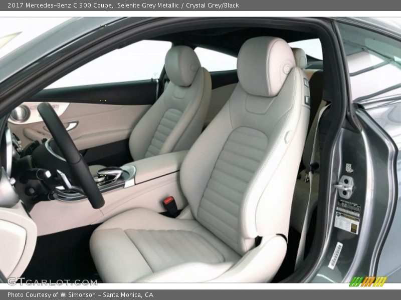 Selenite Grey Metallic / Crystal Grey/Black 2017 Mercedes-Benz C 300 Coupe