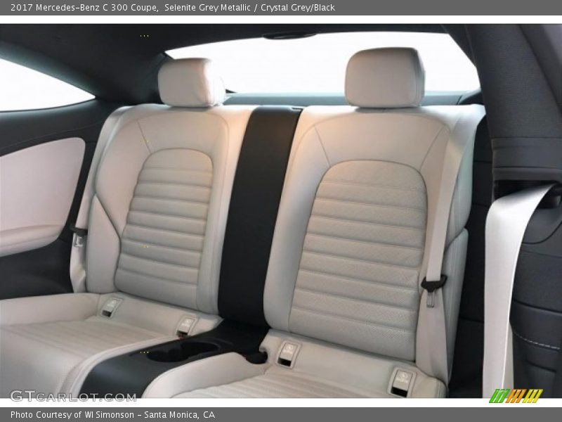 Selenite Grey Metallic / Crystal Grey/Black 2017 Mercedes-Benz C 300 Coupe