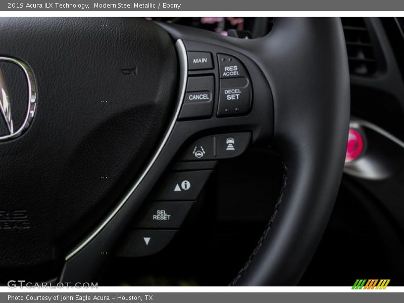 Modern Steel Metallic / Ebony 2019 Acura ILX Technology