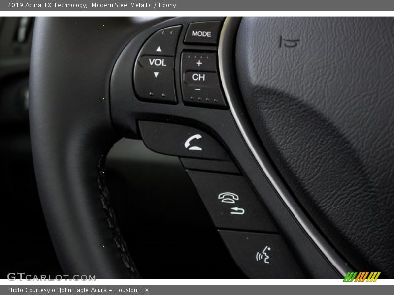 Modern Steel Metallic / Ebony 2019 Acura ILX Technology