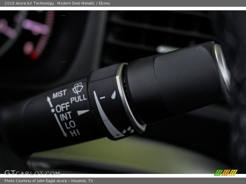 Modern Steel Metallic / Ebony 2019 Acura ILX Technology