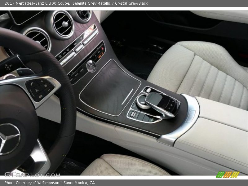 Selenite Grey Metallic / Crystal Grey/Black 2017 Mercedes-Benz C 300 Coupe
