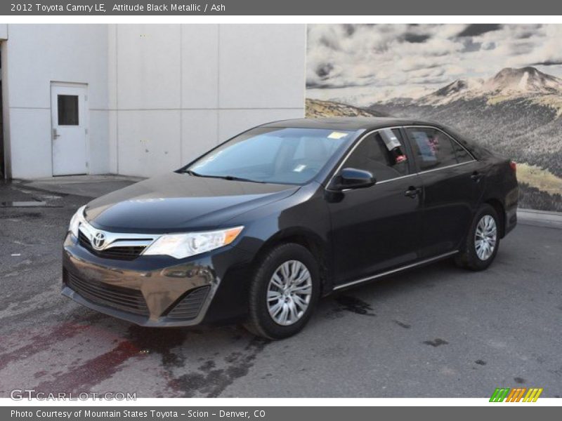 Attitude Black Metallic / Ash 2012 Toyota Camry LE