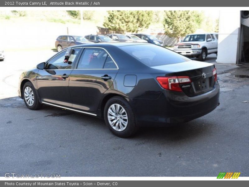 Attitude Black Metallic / Ash 2012 Toyota Camry LE