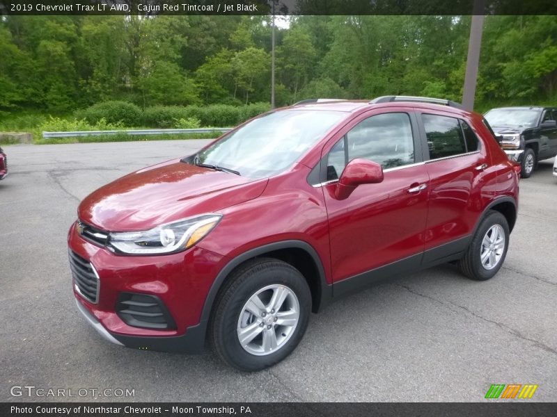 Cajun Red Tintcoat / Jet Black 2019 Chevrolet Trax LT AWD