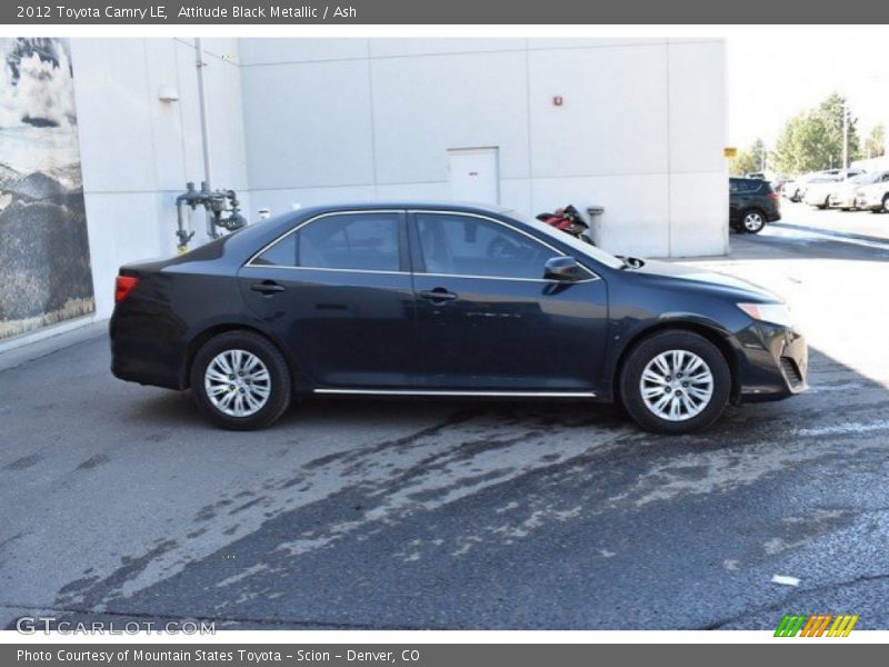 Attitude Black Metallic / Ash 2012 Toyota Camry LE
