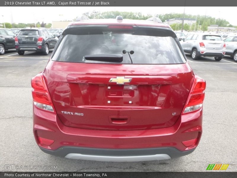Cajun Red Tintcoat / Jet Black 2019 Chevrolet Trax LT AWD