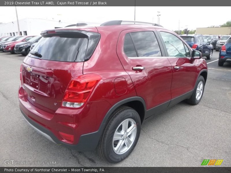 Cajun Red Tintcoat / Jet Black 2019 Chevrolet Trax LT AWD