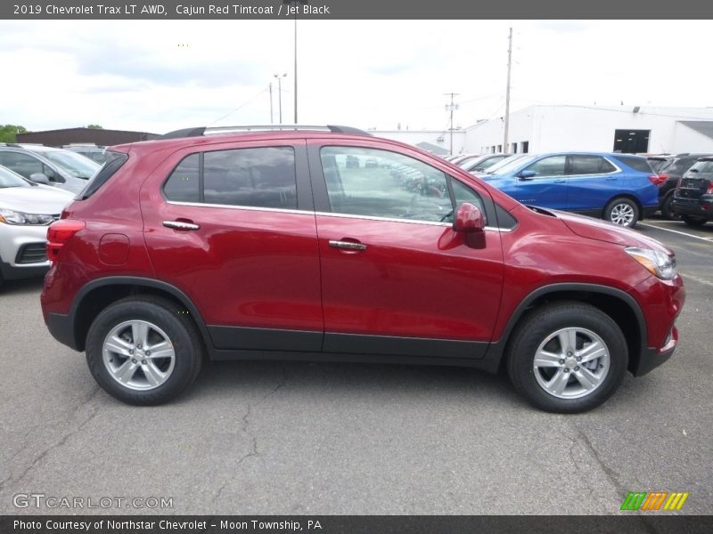 Cajun Red Tintcoat / Jet Black 2019 Chevrolet Trax LT AWD
