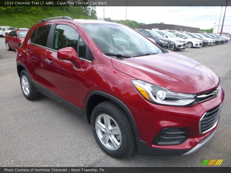 Cajun Red Tintcoat / Jet Black 2019 Chevrolet Trax LT AWD