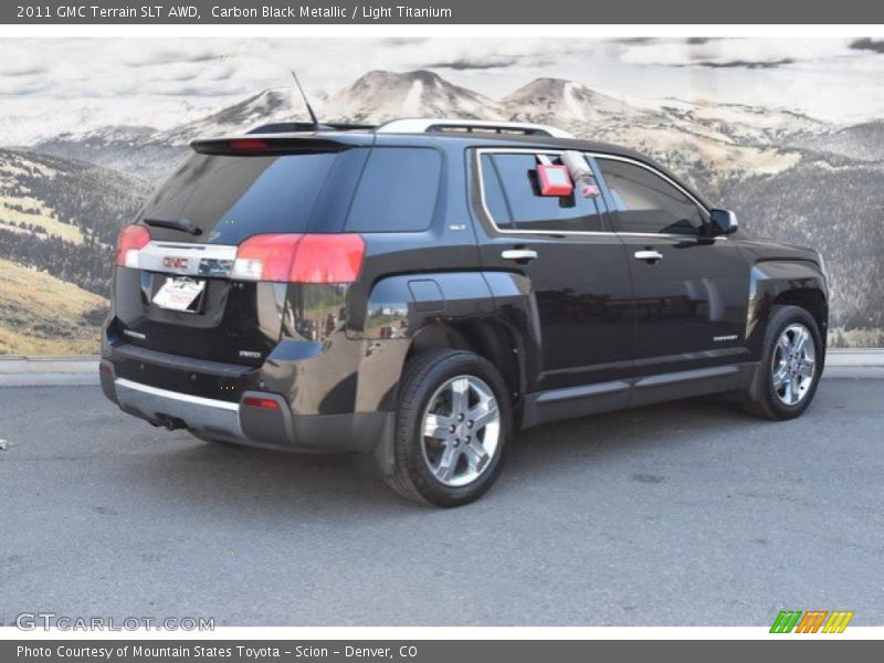 Carbon Black Metallic / Light Titanium 2011 GMC Terrain SLT AWD