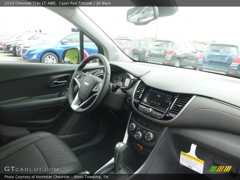 Cajun Red Tintcoat / Jet Black 2019 Chevrolet Trax LT AWD