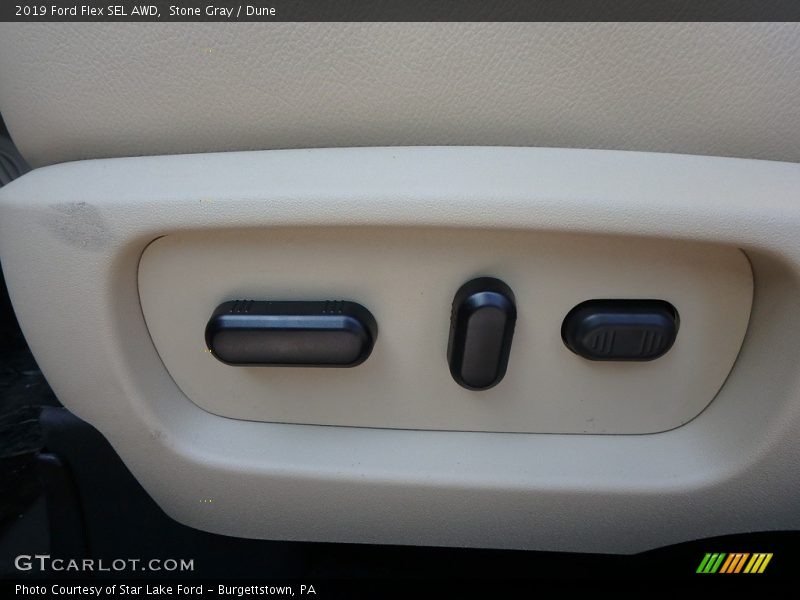 Stone Gray / Dune 2019 Ford Flex SEL AWD
