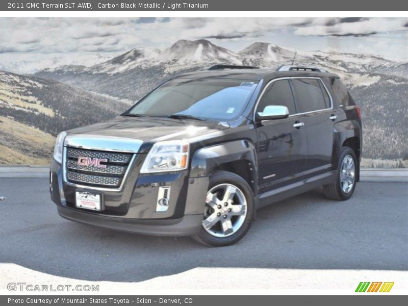 Carbon Black Metallic / Light Titanium 2011 GMC Terrain SLT AWD