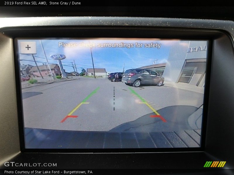 Stone Gray / Dune 2019 Ford Flex SEL AWD