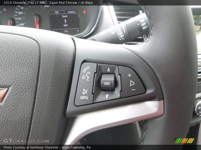Cajun Red Tintcoat / Jet Black 2019 Chevrolet Trax LT AWD