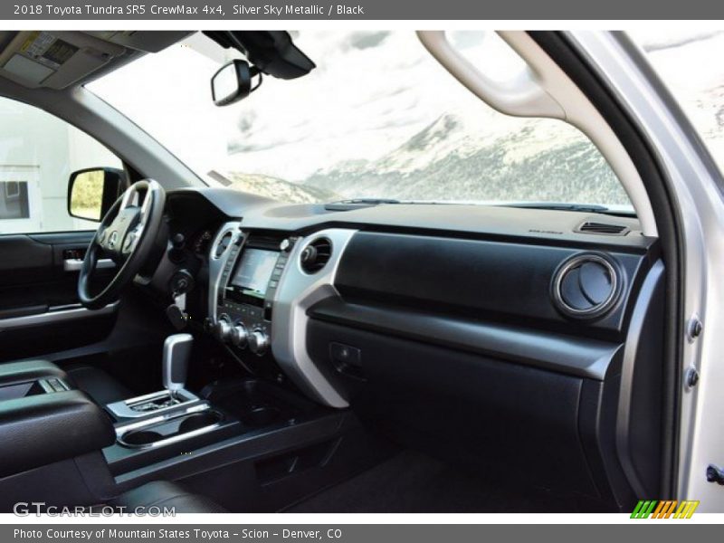 Silver Sky Metallic / Black 2018 Toyota Tundra SR5 CrewMax 4x4