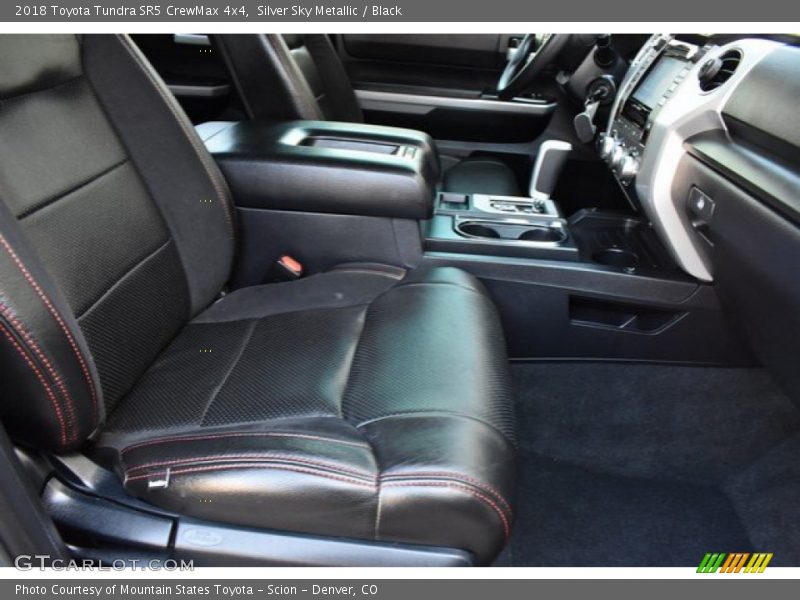 Silver Sky Metallic / Black 2018 Toyota Tundra SR5 CrewMax 4x4