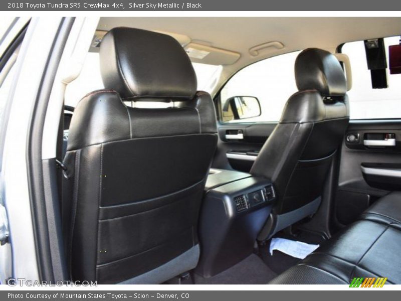 Silver Sky Metallic / Black 2018 Toyota Tundra SR5 CrewMax 4x4