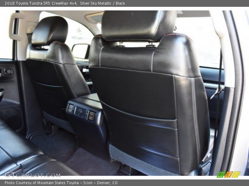 Silver Sky Metallic / Black 2018 Toyota Tundra SR5 CrewMax 4x4
