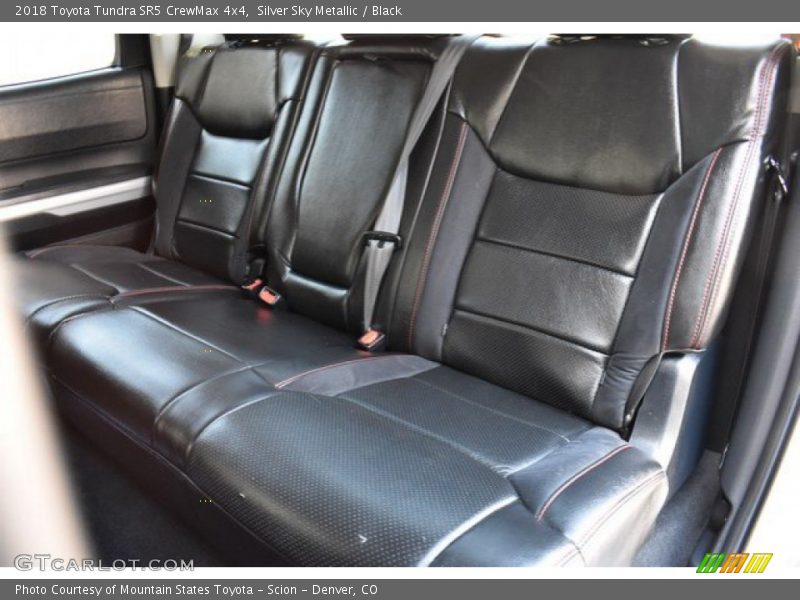 Silver Sky Metallic / Black 2018 Toyota Tundra SR5 CrewMax 4x4