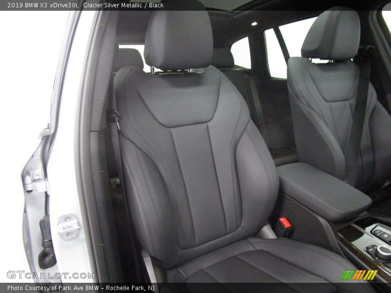 Glacier Silver Metallic / Black 2019 BMW X3 xDrive30i