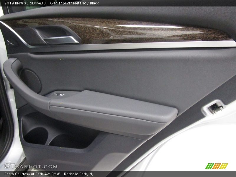 Glacier Silver Metallic / Black 2019 BMW X3 xDrive30i