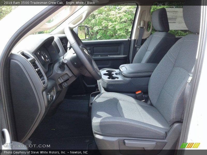 Front Seat of 2019 3500 Tradesman Crew Cab