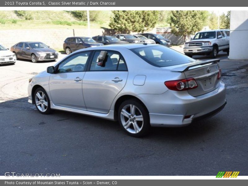 Classic Silver Metallic / Dark Charcoal 2013 Toyota Corolla S