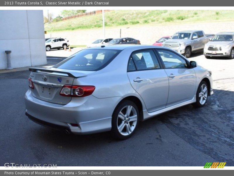 Classic Silver Metallic / Dark Charcoal 2013 Toyota Corolla S