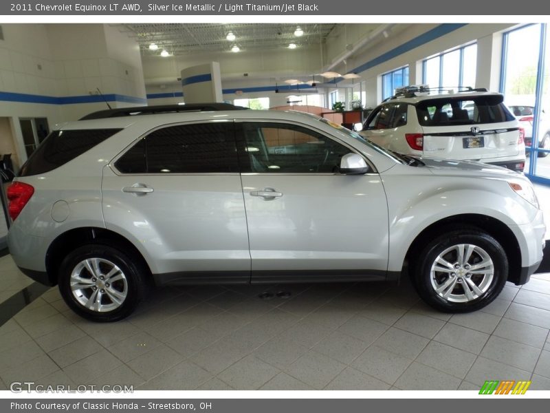 Silver Ice Metallic / Light Titanium/Jet Black 2011 Chevrolet Equinox LT AWD