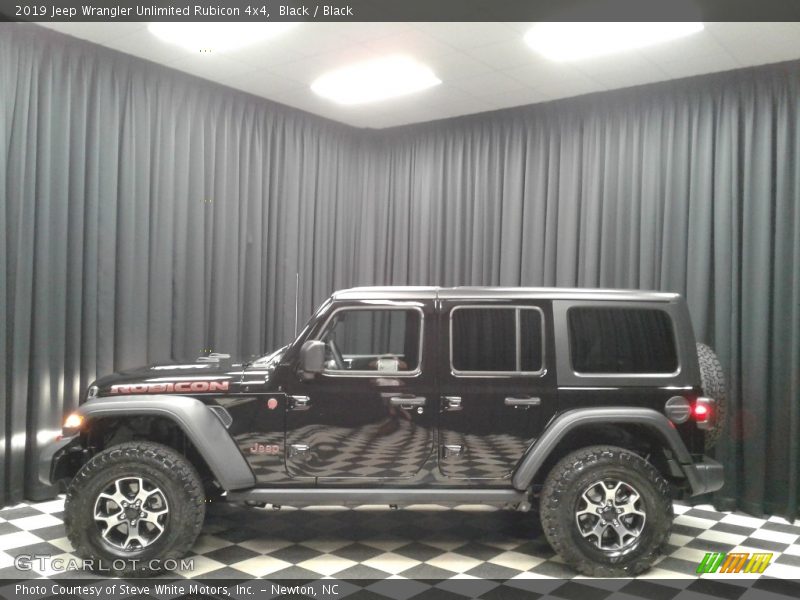 Black / Black 2019 Jeep Wrangler Unlimited Rubicon 4x4