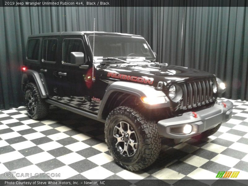 Black / Black 2019 Jeep Wrangler Unlimited Rubicon 4x4