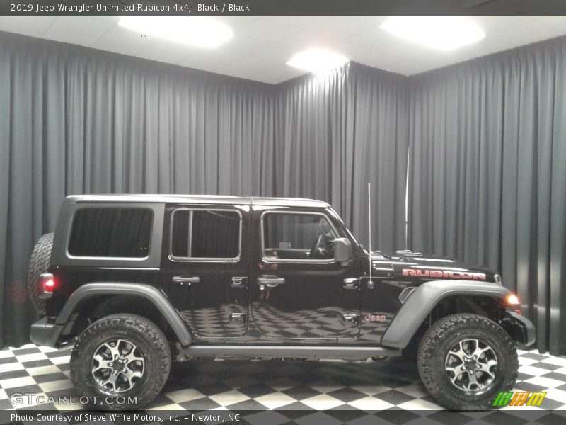 Black / Black 2019 Jeep Wrangler Unlimited Rubicon 4x4