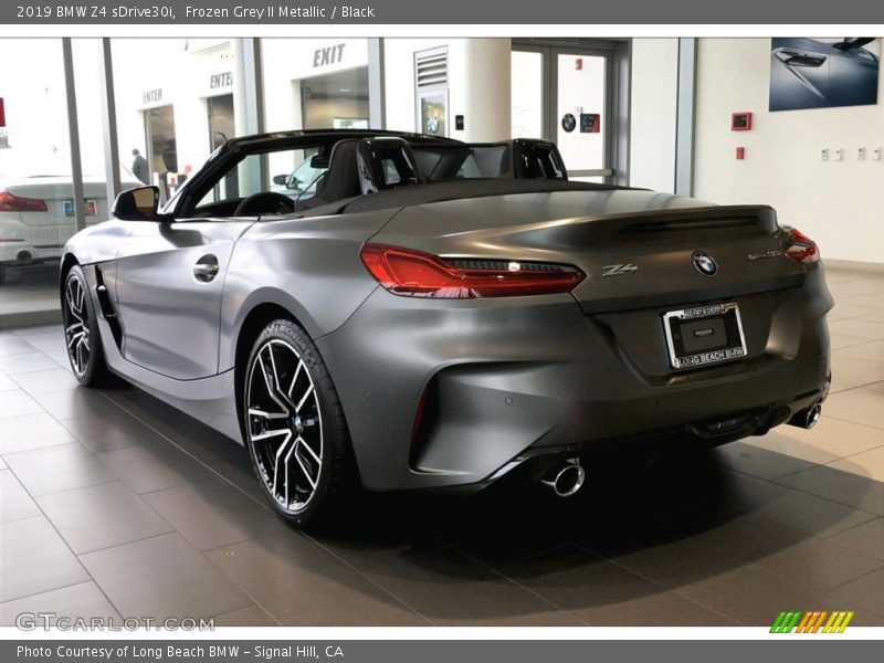 Frozen Grey II Metallic / Black 2019 BMW Z4 sDrive30i