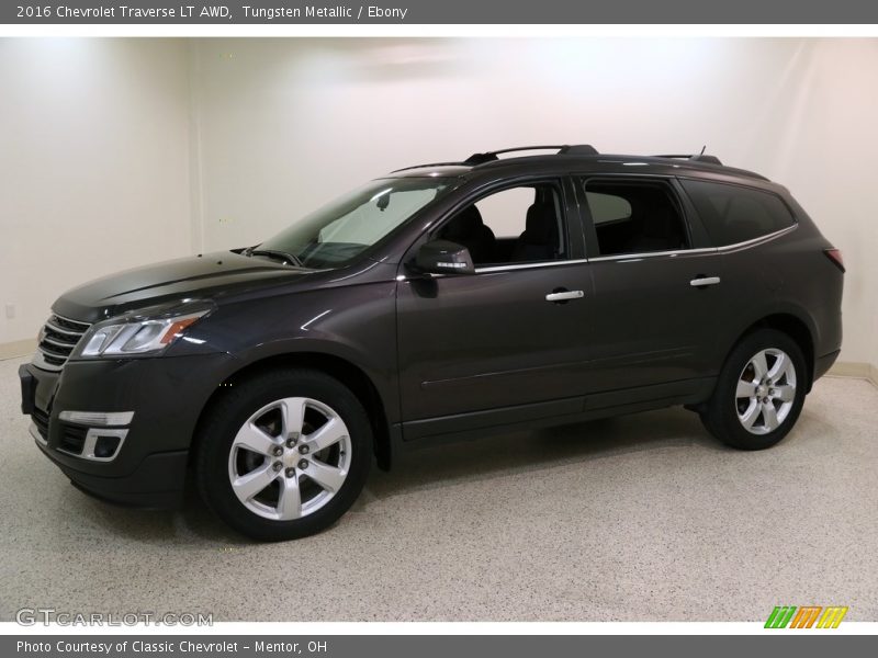Tungsten Metallic / Ebony 2016 Chevrolet Traverse LT AWD