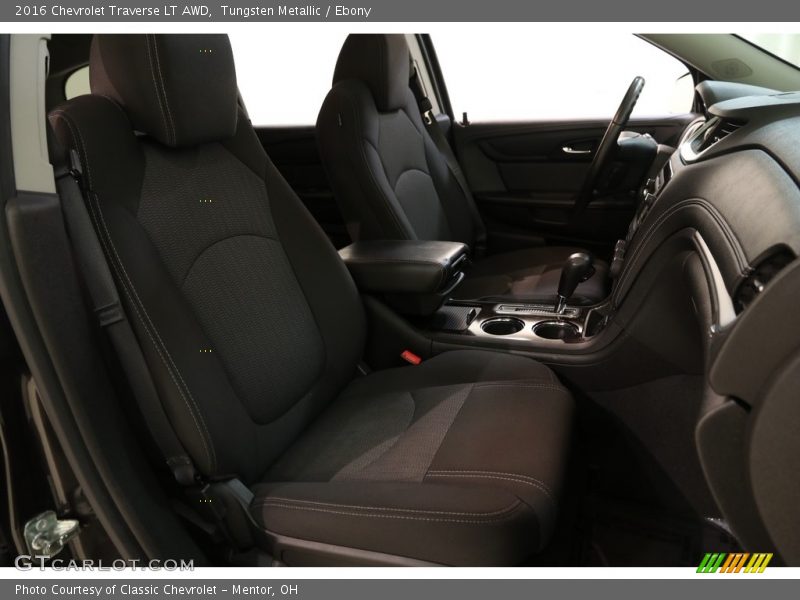 Tungsten Metallic / Ebony 2016 Chevrolet Traverse LT AWD